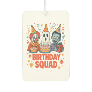 Désodorisant Pour Voiture Halloween Squad Clown Déplaisant fantôme Zombie Cl