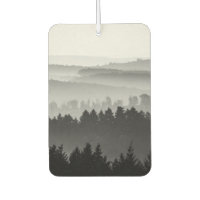 Hazy Forest Hills Paysage noir et blanc Photo