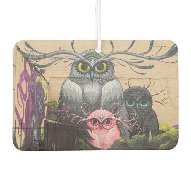 Désodorisant Pour Voiture Hiffiti Owls (Devant)