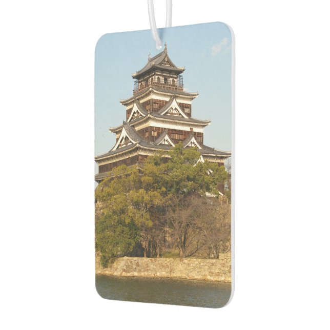 Désodorisant Pour Voiture Hiroshima Castle 広 島 城, Hiroshima, Japon (Gauche)