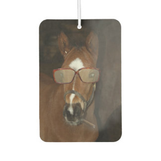 Désodorisant Pour Voiture Humoristique Cheval Foie Fumer Cigar Air Freshener