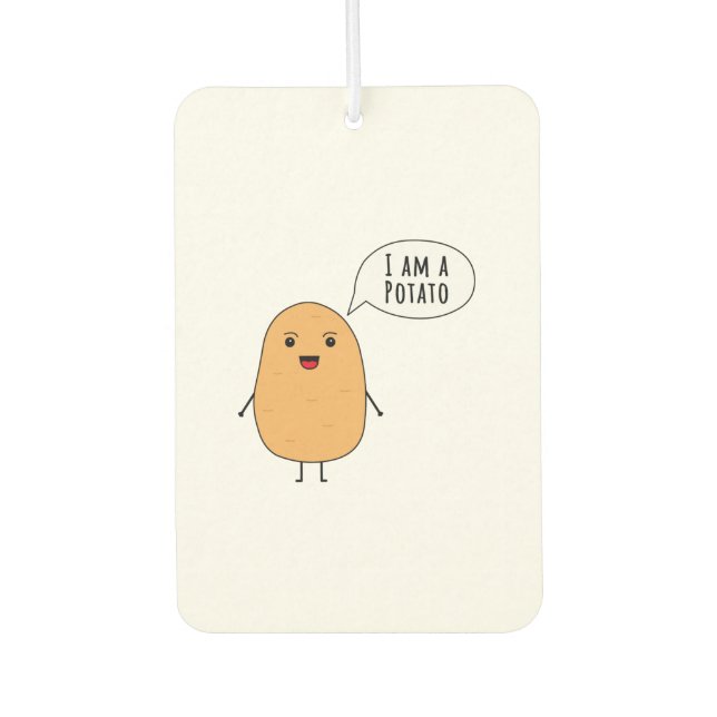 Désodorisant Pour Voiture I a potato (Devant)