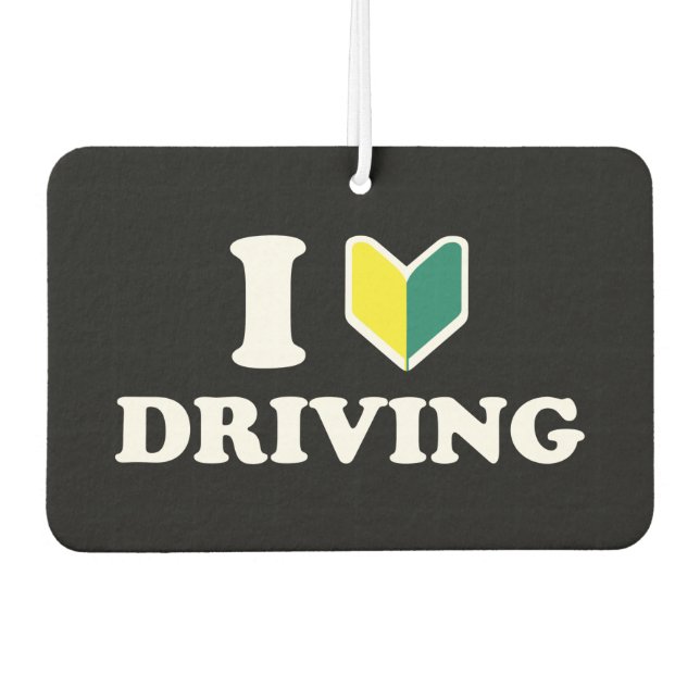Désodorisant Pour Voiture I Wakaba [Coeur/Amour] Conduisant Air Freshener (Devant)