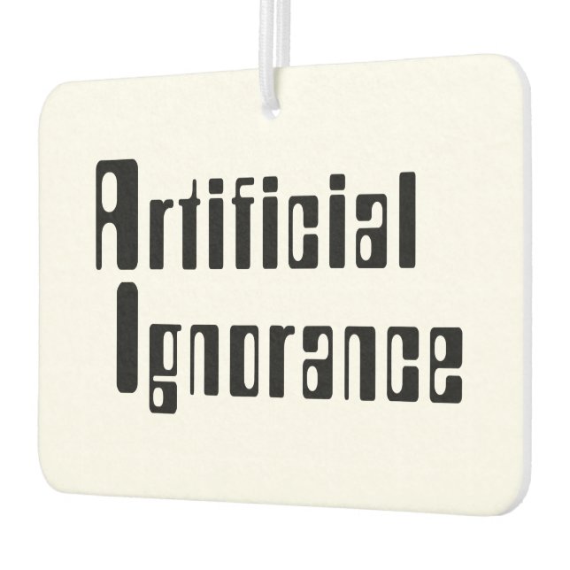 Désodorisant Pour Voiture Ignorance artificielle (Gauche)