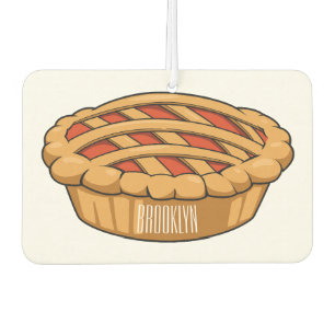 Désodorisant Pour Voiture Illustration de la caricature à tarte