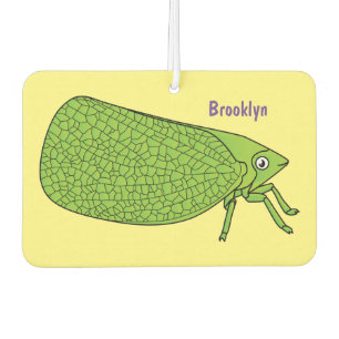 Désodorisant Pour Voiture Illustration de l'insecte de la trémie verte mûre