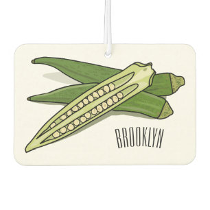 Désodorisant Pour Voiture Illustration d'Okra