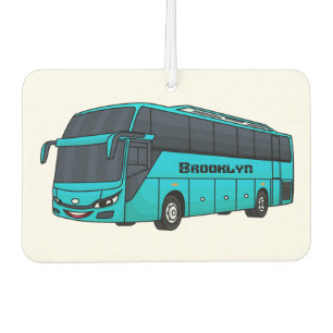 Désodorisant Pour Voiture Illustration d'un autobus à passagers moderne