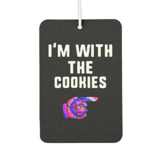 Désodorisant Pour Voiture Im Avec Cookies | Tie Dye Funny Produits