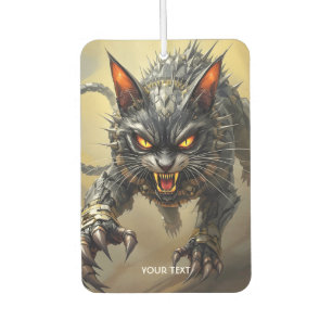 Désodorisant Pour Voiture Imaginaire mignon Cyborg Chat en colère