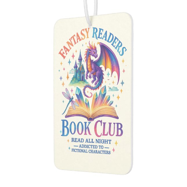Désodorisant Pour Voiture Imaginaire Readers Book Club... (Gauche)