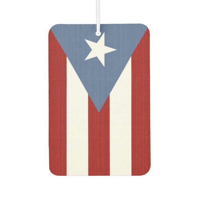 Désodorisant Pour Voiture Indicateur Porto Rico (Devant)