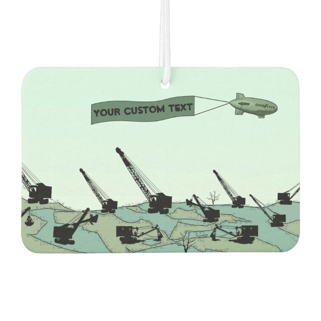 Désodorisant Pour Voiture Ingénieur d'exploitation CRANE OP CRANE (Devant)