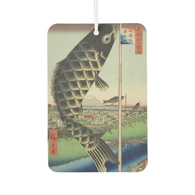 Désodorisant Pour Voiture Japanese Ukiyoe (Devant)