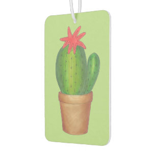 Désodorisant Pour Voiture Jardin Plante à pointes de Cactus vert crique