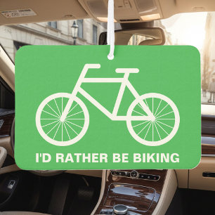 Désodorisant Pour Voiture Je préférerais faire du vélo drôle cycliste voitur