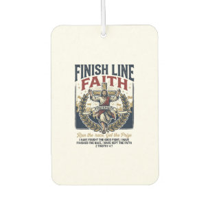 Désodorisant Pour Voiture Jésus courant Marathon Vintage Shirt Chrétien Gra