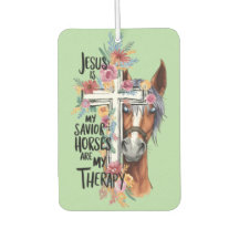 Jésus est mon sauveur Les chevaux sont ma thérapie