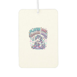 Désodorisant Pour Voiture Joueur de licorne Un mode licorne Style rétro Grap