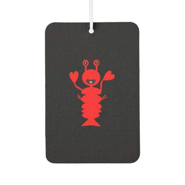 Désodorisant Pour Voiture Joyeux homard (Devant)
