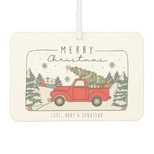 Désodorisant Pour Voiture Joyeux Noël Personnalisé Voiture Air Freshener