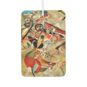 Désodorisant Pour Voiture Kandinsky Composition Peinture Abstraite