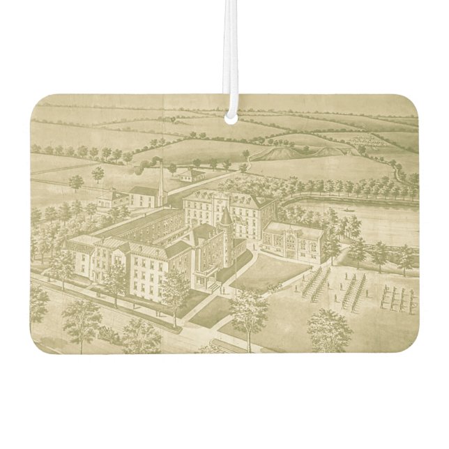 Désodorisant Pour Voiture Kemper Military School & College Dual Side (Devant)