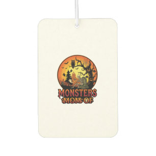 Désodorisant Pour Voiture La maman des monstres Halloween squelette citrouil