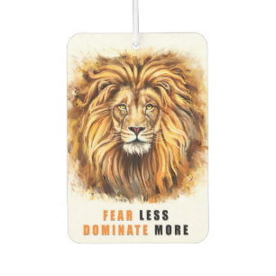 Désodorisant Pour Voiture La peur du lion moins dominer plus
