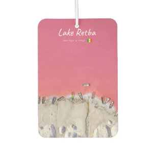 Désodorisant Pour Voiture Lac Retba, Sénégal - Bateaux du lac rose