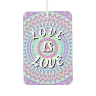 Désodorisant Pour Voiture L'amour est amour Pride Air Freshener