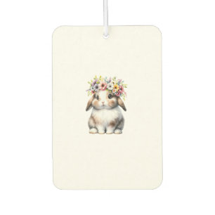 Désodorisant Pour Voiture Lapin de Pâques pour femmes filles - Fleur de Lapi