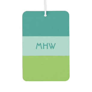 Désodorisant Pour Voiture Large Stripes personnalisé monogramme air frais