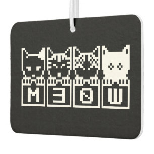 DÉSODORISANT POUR VOITURE LE CHATS M30W 8 BITS