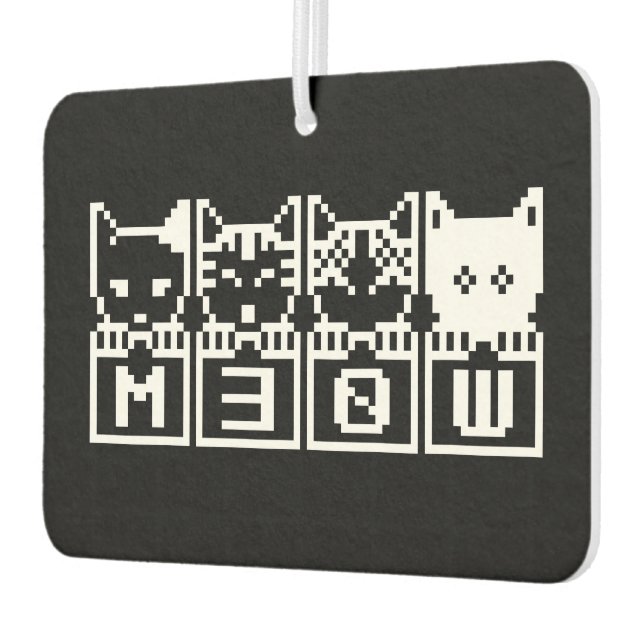 DÉSODORISANT POUR VOITURE LE CHATS M30W 8 BITS (Gauche)