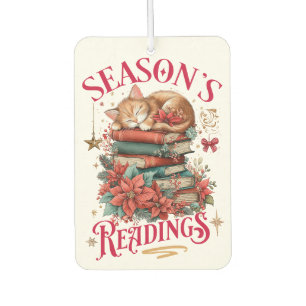 Désodorisant Pour Voiture Lectures de saison Kitten Cozy