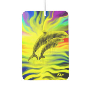 Désodorisant Pour Voiture Les dauphins sous le soleil