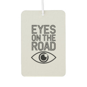 Désodorisant Pour Voiture "Les yeux sur la route" Désodorisant de voiture po