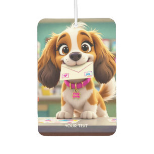Désodorisant Pour Voiture LETTRE POINTE CHIEN Imaginaire