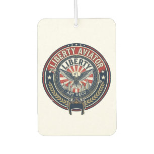 Désodorisant Pour Voiture Liberty Aviator Patriotique Patriotique Aviation V