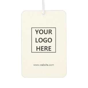 Désodorisant Pour Voiture Logo Business Minimal Clean Simple Branded Car
