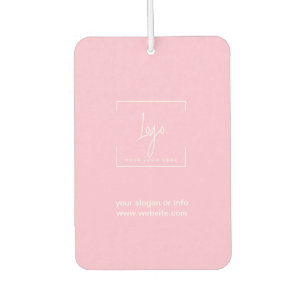 Désodorisant Pour Voiture Logo élégant Voiture rose