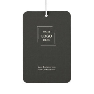 Désodorisant Pour Voiture Logo professionnel simple et personnalisé noir