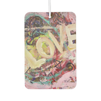 Désodorisant Pour Voiture Love Inspired Original Art Car Air Freshener