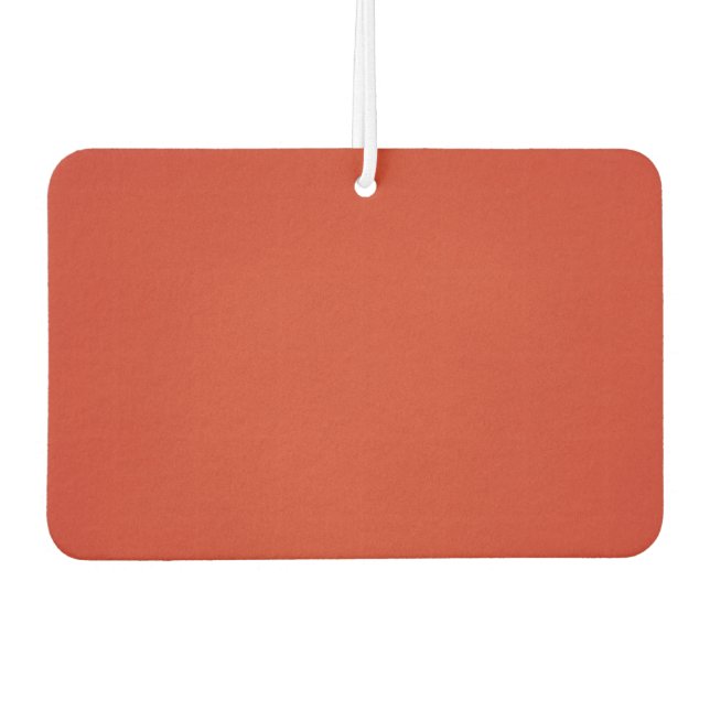 Désodorisant Pour Voiture Lumineuse texture de grain rouge chaud (Devant)