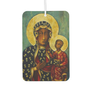 Désodorisant Pour Voiture Madone noire de Częstochowa