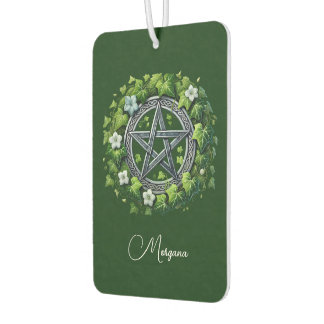 Désodorisant Pour Voiture Magical Pentagram Green Ivy Personalized