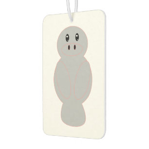 Désodorisant Pour Voiture Manate avec contour rose