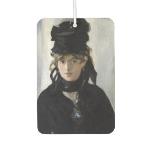 Désodorisant Pour Voiture Manet - Berthe Morisot avec un bouquet de violette