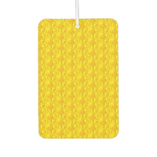Désodorisant Pour Voiture Marigold jaune Floral Motif sans joint